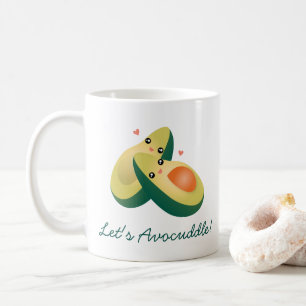 Mug Avocuddle Funny mignon Avocados Humour de jeu de m