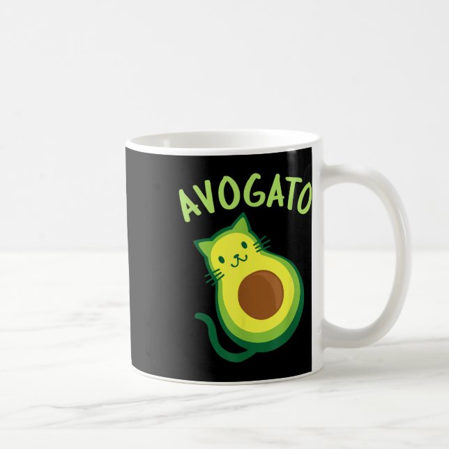 Mug Avogato Cat Avocado - Funny Cinco De Mayo (Droite)