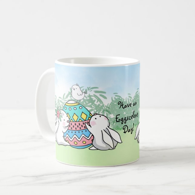 Mug Avoir des lapins de jour à l'oignon (Devant gauche)