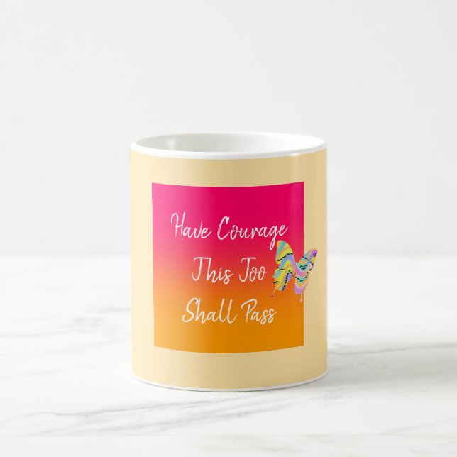 Mug Avoir du café de courtoisie (Centre)