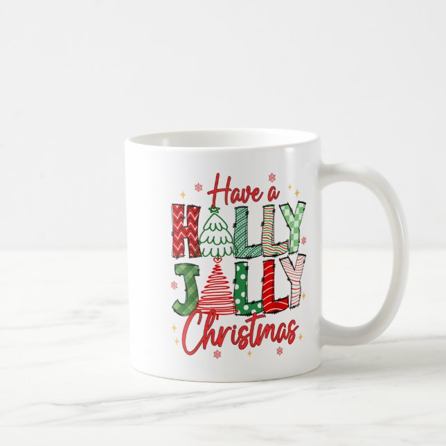 Mug Avoir Holly Xmas Jolly Noël Coquette Vibes W (Droite)