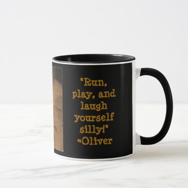 Mug Avoir le café avec Oliver (Droite)