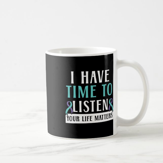 Mug Avoir Le Temps D'Écouter Vos Problèmes De Vie Soin (Droite)