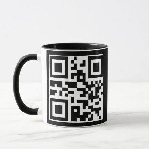 Mug Avoir un bon code QR de jour