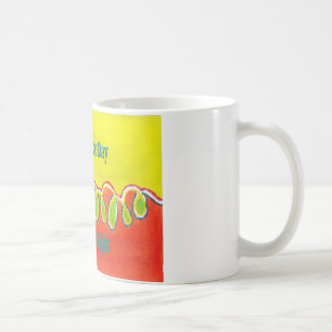 Mug Avoir une Bonne Journée & une Meilleure Nuit Peint