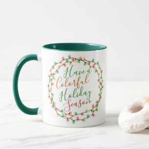 Mug Avoir Une Citation Colorée De La Saison De Vacance