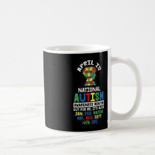 Mug Avril Cadeaux De Sensibilisation sur l'autisme Pou