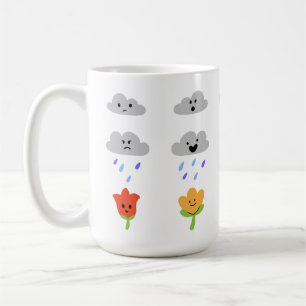Mug Avril Les averses mènent à mai Fleurs
