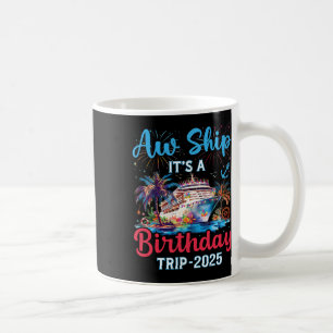Mug Aw Expédiez Son Voyage D'Anniversaire 2025 Cruise 