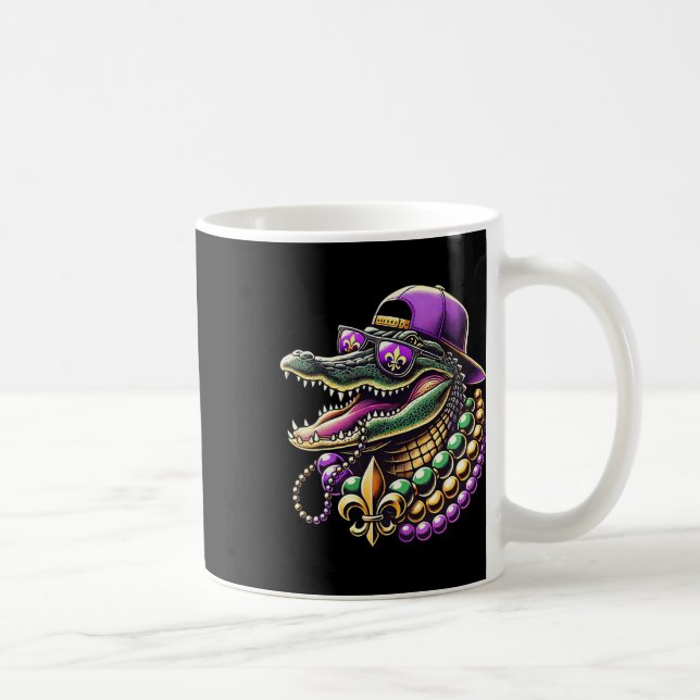 Mug Awesome Apparel Uni-adulte Mardi Gras (Droite)
