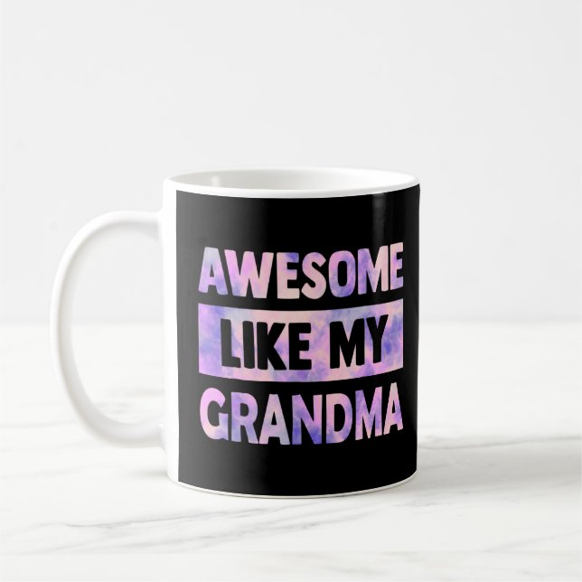 Mug Awome Comme Mon Grand-Mère Correspondant Famille T (Gauche)