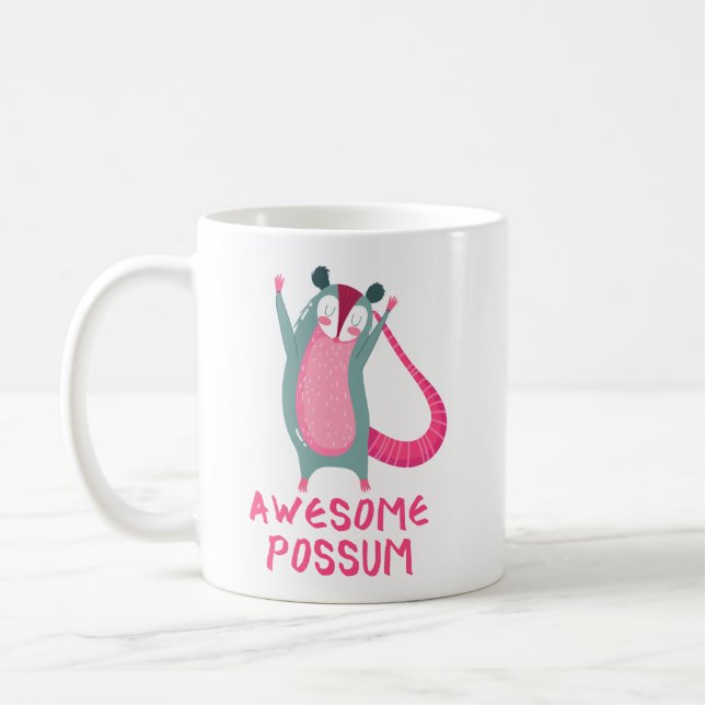 Mug Awome Possum mignon Opossum (Gauche)