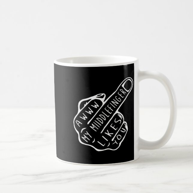 Mug Awww mon majeur vous aime  (Droite)