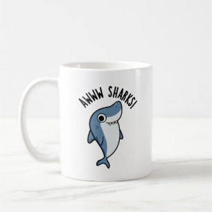 Mug Awww Sharks Funny Animal Pun