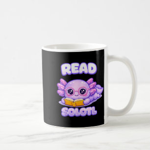 Mug Axolotl drôle lecteur bibliothèque livre enfants r