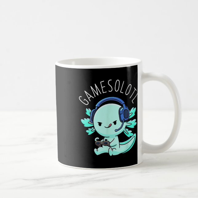 Mug Axolotl Gamer Anime Cadeaux Kawaii garçons filles (Droite)