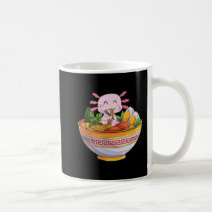 Mug Axolotl Manger Ramen nouilles Kawaii Anime Cadeau 
