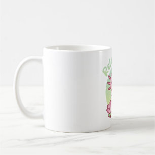 Mug Axolotl Mignon Assis Sur Une Fleur De Lotus Relaxo