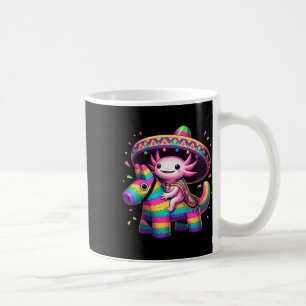 Mug Axolotl Riding Pinata Cinco De Mayo Sombrero Ponch