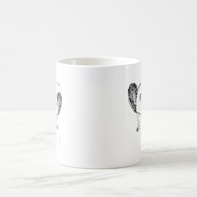 Mug Aye Aye Drôle - Cadeau d'animal mal dessiné bi (Centre)