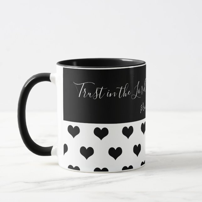 Mug Ayez confiance dans le Seigneur (Gauche)