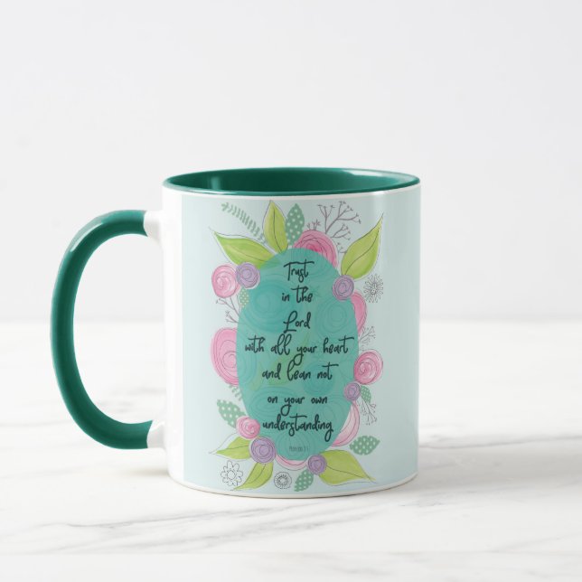 Mug Ayez confiance dans le Seigneur (Gauche)