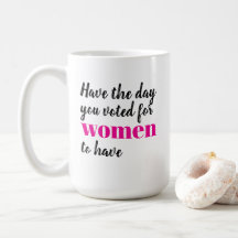 Ayez le jour que vous avez voté pour que les femme