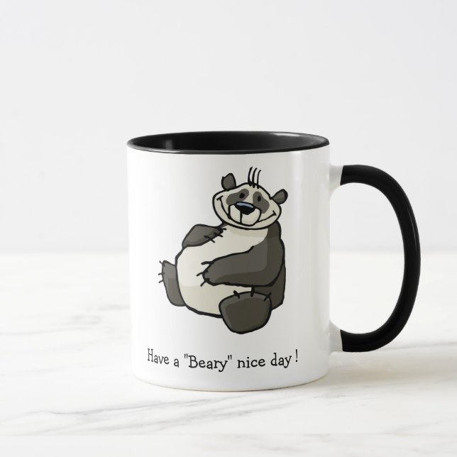Mug Ayez un beau jour de Beary (Droite)