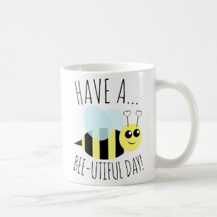 Mug Ayez un jour d'Utiful d'abeille
