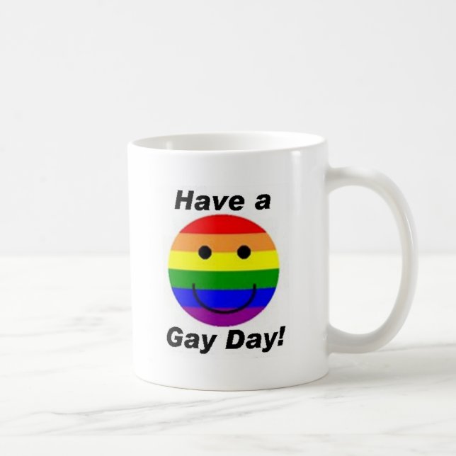 Mug Ayez un jour gai ! (Droite)