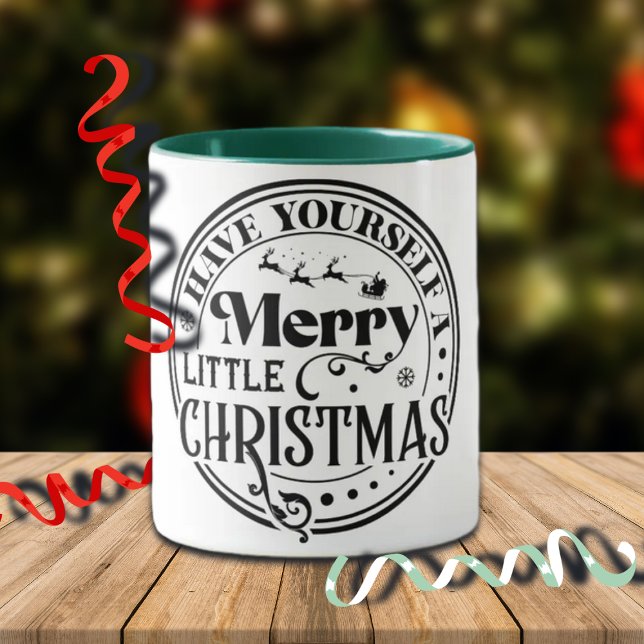 Mug Ayez un joyeux petit Noël (Créateur téléchargé)