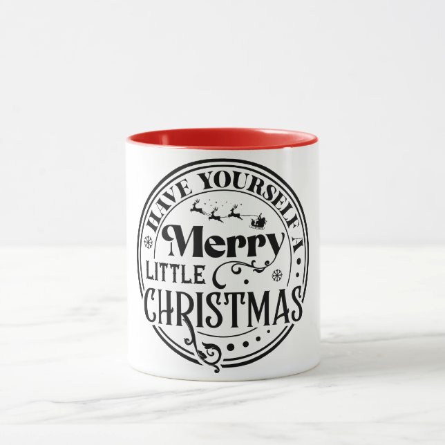Mug Ayez un joyeux petit Noël (Centre)