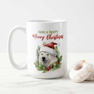 Mug Ayez Une Bére Joyeux Ours Polaire De Noël Personna