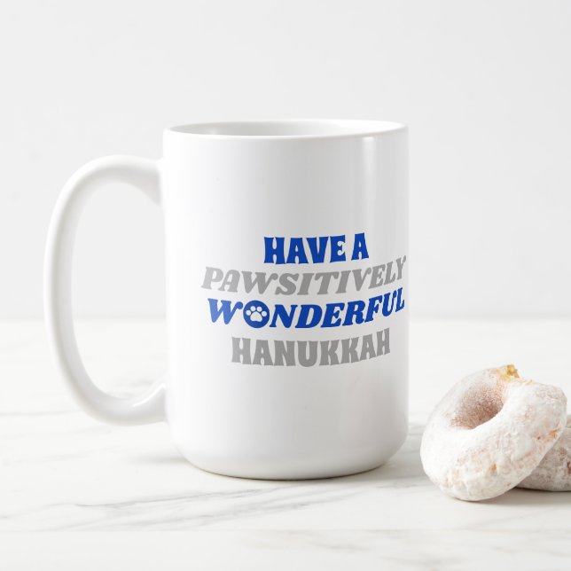 Mug Ayez une Hanoukka Merveilleuse et louable (Avec donut)