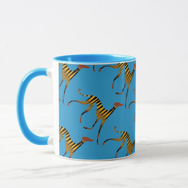 Mug Azawakh stylisé (Gauche)