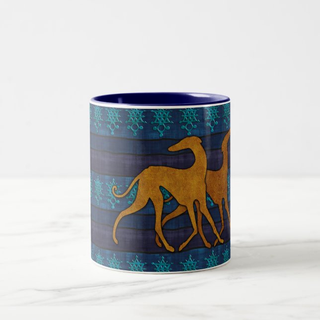 Mug Azawakhs stylisés (Centre)