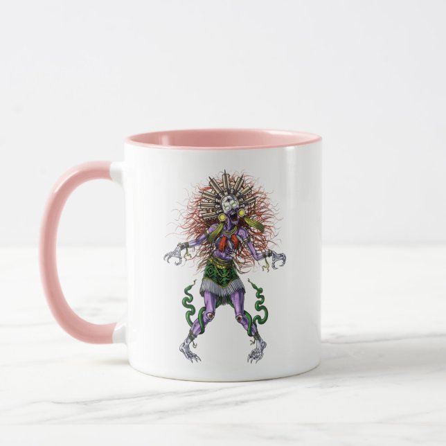 Mug Aztec Mythology Deity Tzitzimitl (Gauche)