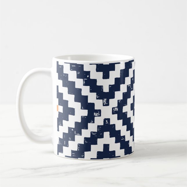 Mug Aztec Navajo, Motif ethnique sans mer (Gauche)