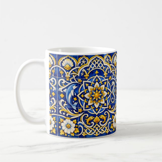Mug Azulejo Voûte de Cobalt (Gauche)
