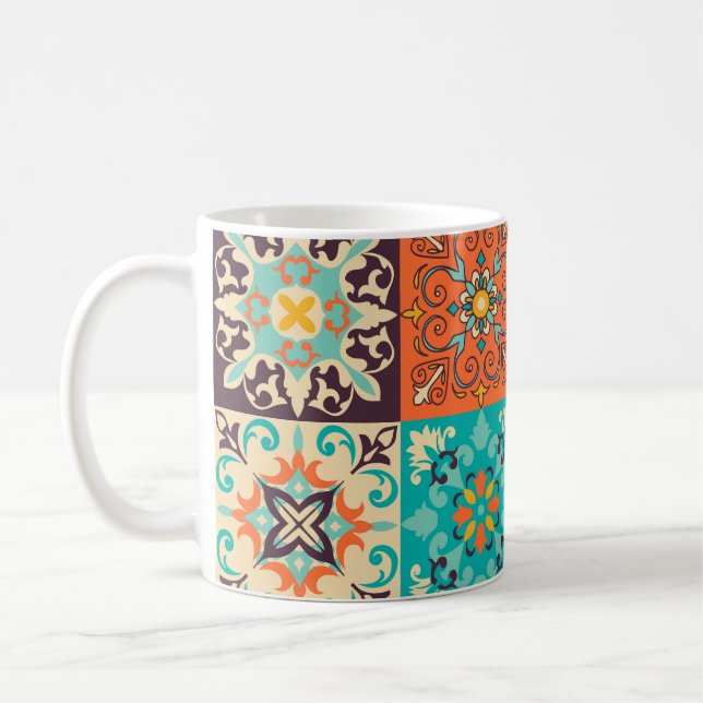 Mug Azulejos Carreaux portugais Boho Patchwork (Gauche)