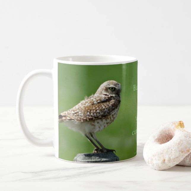 Mug B56 Hibou des terriers (Avec donut)
