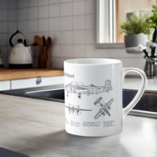 Mug B-25B Mitchell Doolittle - Plan d'avion BD