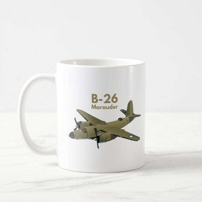 Mug B-26 Bombe moyen Marauder 2ÈME GUERRE MONDIALE (Gauche)