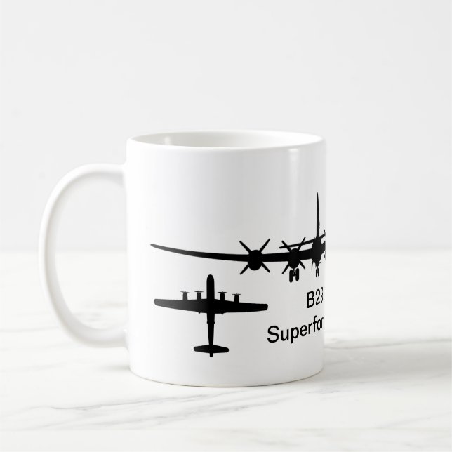 Mug B-29 Superforteresse Silhouette (Gauche)