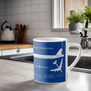 Mug B-52 Stratoforteresse - Plan directeur de l'avion 