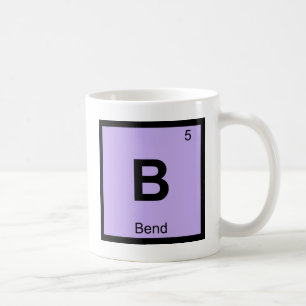Mug B - Bend Oregon Chimie Symbole du tableau périodiq