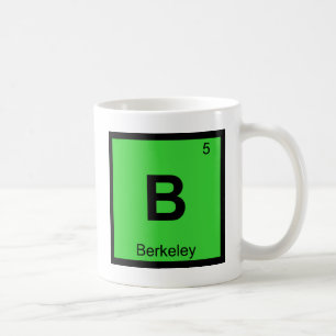 Mug B - Berkeley Californie Tableau Périodique Chimiqu