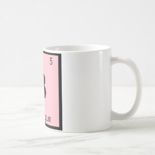 Mug B - Chimie Bubble Gum Symbole du tableau périodiqu