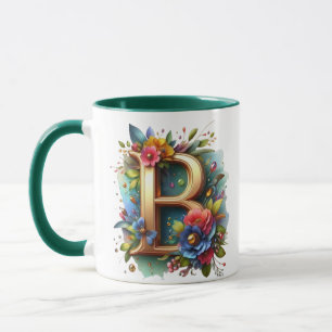 Mug B Coupe Alphabet Design