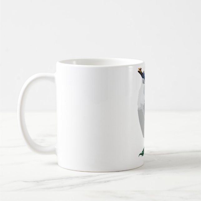 Mug B est pour Bali Starling (Gauche)